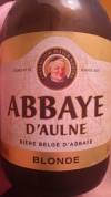 Abbaye d'Aulne Blonde Etikett