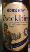 Aldersbacher Zwicklbier Etikett
