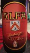 Alfa Bokbier Etikett