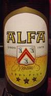 Alfa Edel Pils Etikett