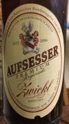 Aufsesser Zwickl Etikett