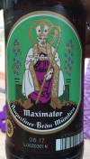 Augustiner Maximator Etikett