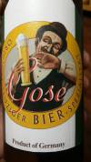 Bayerischer Bahnhof Gose Etikett