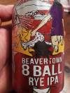 Beavertown 8 Ball Etikett