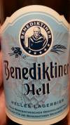 Benediktiner Hell Etikett