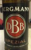 Bergmann Spezial Etikett