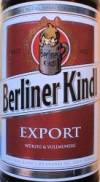 Berliner Kindl Export