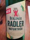 Berliner Radler Naturtrüb Etikett