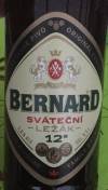 Bernard Sváteční Ležák Etikett