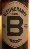 Bertinchamps Blonde Etikett