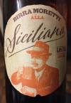 Birra Moretti Alla Siciliana Etikett