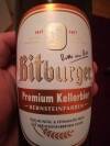 Bitburger Premium Kellerbier Etikett