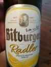 Bitburger Radler  Etikett