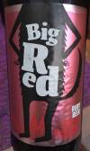 Black Wolf Big Red Etikett