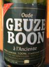 Boon Oude Geuze Etikett