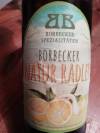 Borbecker Natur Radler Etikett