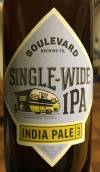 Boulevard Brewing Single-Wide IPA  Etikett
