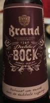 Brand Dubbelbock Etikett