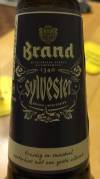 Brand Sylvester Etikett