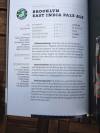 Brooklyn East India Pale Ale Katalogseite
