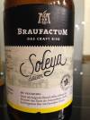 BraufactuM Soleya Saison Etikett