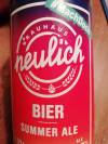 Brauhaus Neulich Summer Ale Etikett