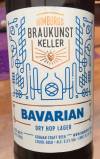 Himburgs BrauKunstKeller Bavarian Dry Hop Lager Etikett