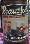Braustolz Schwarzbier Etikett