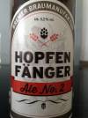 Bremer Braumanufaktur Hopfenfänger Ale No. 2 Etikett