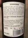 Bremer Braumanufaktur Hopfenfänger Schwarzbier Etikett Rueck