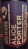 BrewDog Alice Porter Etikett