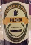 Brewerkz Pilsner Etikett