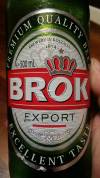 Brok Export Etikett