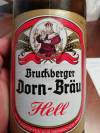 Bruckberger Dorn-Bräu Hell Etikett