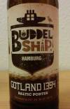 Buddelship Gotland 1394 Baltic Porter Etikett