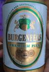 Burgenfels Premium Pils Etikett