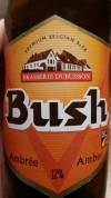 Bush Ambrée Etikett