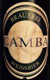 Camba Bavaria Weissbier Etikett