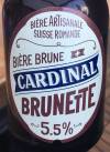 Cardinal Brunette Etikett