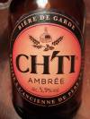 Ch'ti Ambrée Etikett