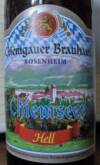 Chiemgauer Brauhaus Chiemseer Hell Etikett