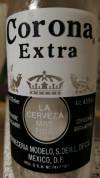 Corona Extra Etikett
