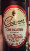 Cramer Obergärig Etikett