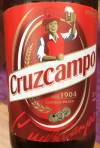 Cruzcampo Cerveza Pilsen Etikett