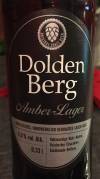 Dolden Berg Amber-Lager Etikett