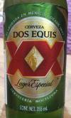 Dos Equis XX Lager Especial Etikett