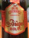 Eichhof Bügel Bräu Etikett