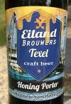 Eiland Brouwers Honing Porter Etikett