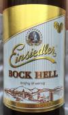 Einsiedler Bock Hell Etikett