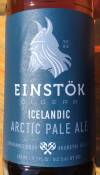 Einstök Icelandic Pale Ale Etikett
